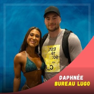 Daphnée Bureau Lugo Image With Boyfriend